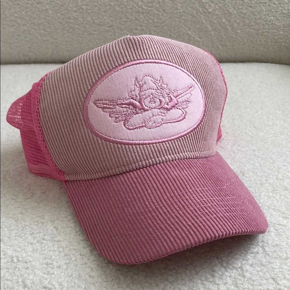 Boys Lie Pink Trucker Hat